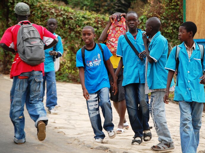 Photo: Young boys in Senegal