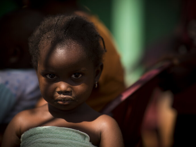 Little girl in Guinea