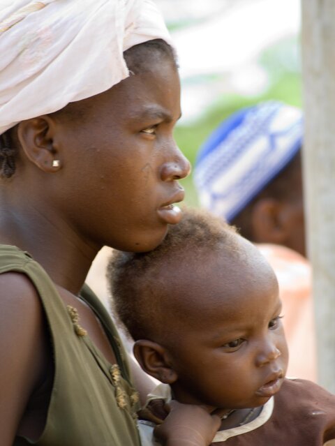 Photo: mother and child Africa